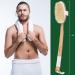 Long Handle Bath Brush for Shower - 20 inch Back Scrubber with Stiff Bristles - Detachable and Ideal for Men, Women, and Elderly - Buy Online on GoSupps.com