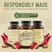 Medicine Man Plant Co. Blood Pressure Support 120 Capsules - Natural Herbal Pills with Hawthorn Rosella Hibiscus and Ginger - Organic and Herbal Supplement - Buy Online on GoSupps.com