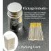 RYANMAMA Golden Large Eye Needles Set - 100pcs Cross Stitch Sewing Needles with Threader & Plastic Needle Threaders for DIY Embroidery, Size #24 - Buy Online on GoSupps.com