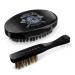 Beard Brush for Men - Natural Boar Bristle Beard Brush - Men's Beard Brush Kit - Small Soft Mustache Brush - Perfect for Beard Grooming  Styling  & Cleaning - Premium Brush Set by Hunter Jack  2pcs