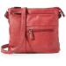 Envy Women's Molly Plain RED Crossbody Bag Medium