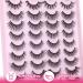 Yawamica 20 Pairs Natural Fluffy False Eyelashes - 5 Styles Mixed Wispy 3D Volume Fake Lashes - Buy Online on GoSupps.com