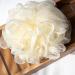 White Long Handle Shower Pouf - So Eco (80 40 036) - Buy Online on GoSupps.com