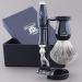 Haryali London 5pc Men's Shaving Kit with 3 Edge Razor, Black Badger Hair Brush, Bowl, Soap, and Stand - Ideal Set for Men - Buy Online on GoSupps.com