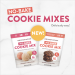 No Bake Oat Chocolate Cookie Mix 6pk - Makes 96 Gluten Free Cookies - Vegan, Dairy Free, Soy Free | Oatmeal Cocoa Bliss - Buy Online on GoSupps.com