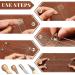 2 Pcs Leather Stamping Tools - Leather Stamp Guide - Acrylic Leathercraft Supplies - Buy Online on GoSupps.com