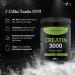 Creatin 3000 Premium - 400g Powder | 3400mg Creatine Monohydrate | Workout Booster | 100% Pure | Halal & Vegan - Buy Online on GoSupps.com