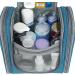 Women's Medium Navy Blue Travel Hanging Toiletry Bag & Makeup Organizer - Buy Online on GoSupps.com