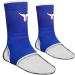 Muay Thai Ankle Support Brace - Elasticated for Pain Relief - Blue L/XL - Buy Online on GoSupps.com