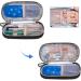 Yarwo Insulin Cooling Bag - Travel Bag for Diabetics with 2 Cooling Packs | Insulin & Diabetes Accessories | Black - Buy Online on GoSupps.com