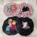 2PCS Reversible Satin Kids Toddler Bonnet Sleeping Cap - Frozen & Paw Patrol | Cartoon Character Night Cap for Curly Natural Hair - Buy Online on GoSupps.com