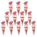 Mr. Mallo Marshmallow pointed bag |Foam sugar colorful mix for birthdays carnival parties |Practical with clip closure (12x250g) 250 g (12 pack)