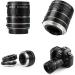 VILTROX DG-C Auto Focus Macro Extension Tube Set for Canon EOS EF & EF-S - Compatible with 5D2, 5D3, 5D4, 6D, 7D, 70D, T7, T6i, T5i - Buy Online on GoSupps.com
