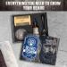 Men's Beard Growth Kit with Roller, Oil, Balm, Serum, and Comb - Buy Online on GoSupps.com
