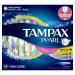 Tampax Pearl Plastic Tampons Light/Regular/Super Absorbency Multipack Scented 34 Count - Pack of 6 (204 Total Count)