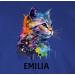 Personalized Cat Lover T-Shirt for Men - Custom Name Gift | Shirtracer - Royal Blue XL - Buy Online on GoSupps.com