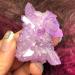 Beautiful Aura Crystal Cluster Angel Aura Titanium Quartz Crystal Specimen Minerals Decorative - Buy Online on GoSupps.com