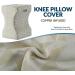 ComfiLife Knee Pillow Replacement Cover - Copper Infused - 10 x 8 x 6.3 - Buy Online on GoSupps.com