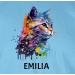 Personalized Cat Lover T-Shirt for Men - Custom Name Gift | Shirtracer - Light Blue M - Buy Online on GoSupps.com