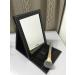 Famiry Portable Folding Makeup Mirror with Leather Cushioned Cover - Ideal for Bedroom, Cosmetic Dresser, and Travel - Buy Online on GoSupps.com
