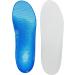 Comfort Feet Insoles - 3D Printed Arch Supports & Orthotics Inserts for Foot Pain Relief | WICHMA Unisex (Men 7 / Women 8.5 Blue - Buy Online on GoSupps.com