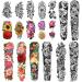 Temporary Tattoo Full Arm 8 Sheets and Half Arm Shoulder Tattoos 10 Sheets  Waterproof Extra Large LastingTattoo Stickers for Girls or Women (22.83X7.1)