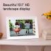 Aura Carver Luxe WiFi Digital Picture Frame 10.1 - Sea Salt | Add Photos Easily with Aura App, Free Unlimited Storage, Videos Playback | Top Digital Photo Frame - Buy Online on GoSupps.com