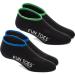 FUN TOES 2.5MM Neoprene Socks for Water Sports Women Men 2 PAIRS Fin Socks for Scuba Diving, Snorkeling, Paddling, Jet skiing Black X-Large