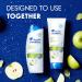 Head and Shoulders Dandruff Shampoo - Green Apple Paraben Free Anti-Dandruff Treatment 12.5 oz - Daily Use for Healthy Scalp - Buy Online on GoSupps.com