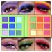 Shop Neonme Eyeshadow Palette | 18 Fluorescent Colors for Vibrant Eye Makeup - Glitter Matte & Shimmer - Buy Online on GoSupps.com