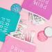 Prim and Pure Kids Makeup Gift Set - Fairy Purple Stencil Bioglitter Eyeshadow Lip Gloss Cosmetic Bag & Brush Accessories | Perfect Gift for Little Beauties - Buy Online on GoSupps.com