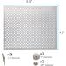 The Beadsmith Wig Jig Deluxe: 4.5 x 5.5 inch Square Jig with 30 Metal Pegs for Wire Jewelry Making - Buy Online on GoSupps.com