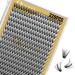 Eyelashes individually quew 320stck individual eyelashes for eyes make-up 40d 0.07 c curl mix 12-18mm artificial eyelashes DIY cluster eyelash individual lashes lashes eyelash bush reusable (40d-c-12-18) 1 piece (1 Pack) 40d 0.07c mix 12-18mm
