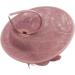 Caprilite Dusty Pink and Dusty Pink Sinamay Big Disc Saucer Fascinator Hat for Women Weddings Headband - Buy Online on GoSupps.com