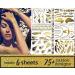 Terra Tattoos Metallic Temporary Tats - 75+ Egyptian Designs, Waterproof & Long Lasting - Ideal for Beach, Festivals & More! - Buy Online on GoSupps.com