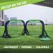 Sport Squad Portable Soccer Goal Net Set - Set of 2 Pop Up 4' Training Goals - Easy Assembly & Compact Storage - Ideal for Kids & Adults - Buy Online on GoSupps.com