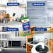 Poliboy XXL Kitchen Wet Wipes - All-Purpose Cleaning Towels (24 Pack) - Orange Fragrance - Made in Germany - International Shipping Available - Buy Online on GoSupps.com