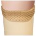 Truform Zipper Compression Stockings - 15-20 mmHg Medical Thigh Length Footless Leg Sleeve for Women & Men Beige 2X-Large - 1 Pair - Buy Online on GoSupps.com