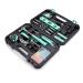 Amazon Basics Household Tool Kit with Tool Storage Case - 142-Piece, Turquoise Turquoise Tool Kit