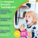Trueocity Kids U Shape Toothbrush - Automatic Rechargeable Electric Dinosaur Toothbrush for Toddlers Age 2+ - Fun & Effective Children's Dental Care - Buy Online on GoSupps.com