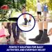 Neo G Plantar Fasciitis Compression Socks - Arch & Heel Pain Relief - XXL 30-34 CM/11.8-13.4 IN - Buy Online on GoSupps.com