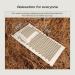 Extra Long Acupressure Mat & Pillow Massage Set - DoSensePro | Natural Linen for Ultimate Relaxation & Pain Relief - Buy Online on GoSupps.com