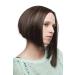 WIG ME UP - SA035-2H30 Parted ladies wig black red-brown streaked straight medium length