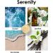 Large Vanilla Candle Organic/Vegan Scented Soy Wax (280g/60hrs) - Serenity Smooth Blend | Gift for Women & Men | Home Supplys Vanilla & Jasmine - Pack of 1 - Buy Online on GoSupps.com