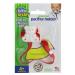 Baby Buddy Universal Pacifier Holder Clip Snaps to Paci or Attach with Universal-Fit Silicone Ring  Pacifier Clip  for Babies 4 Months and Up/Toddler Boys & Girls  Baby Must Haves  Red  1 Pack