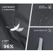 Wespornow Men's Hiking Shorts - Tactical & Lightweight for Outdoor Activities - Dark Grey Large - Buy Online on GoSupps.com