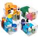 ClearSpace Plastic Storage Bins with Lids - Kitchen & Pantry Organization, Fridge & Cabinet Organizers - 4 Pack - Buy Online on GoSupps.com