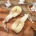 2 Pcs Exfoliating Body Brush Set for Dry Skin Care | Natural Bristle & Sisal Fibers | Bath & Shower Scrubber - Buy Online on GoSupps.com