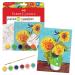 Faber-Castell Paint by Number Museum Series - Paint Your Own Sunflowers by Vincent Van Gogh (Packaging May Vary)