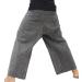 RaanPahMuang Thai Fisherman Pants Unisex 100% Cotton Harem Yoga Pirate Pants - Black (XX-Large-3X-Large Tall) - Buy Online on GoSupps.com